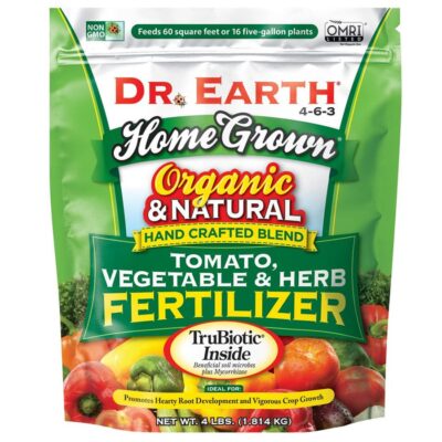 Dr. Earth Home Grown Organic Tomato, Vegetable & Herb Fertilizer