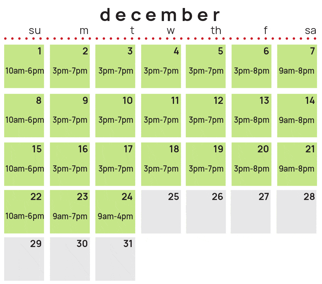 dec 2023 calendar